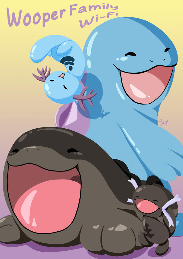 Wooper Family WiFi (Pokemon)