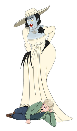 Lady D Sticker (Resident Evil Village) Lady D Sticker (Resident Evil Village)