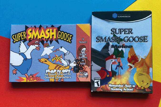 Super Smash Goose Sticker Packs