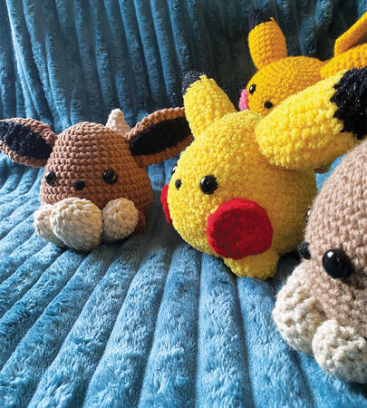 Pikachu & Eevee Plush Pikachu & Eevee Plush