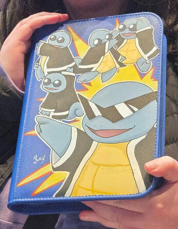 Squirtle Squad Card Binder (SOLD)